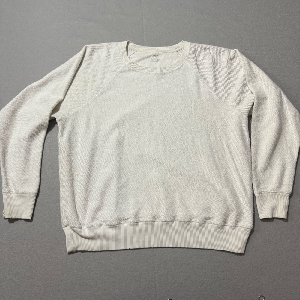 Aerie Cream Crewneck Sweater